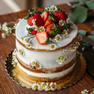 Caramel Cream Cake